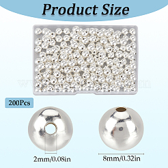 Perles en laiton&nbsp;FIND-SP0002-25F