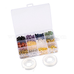 Kits para hacer pulseras de 7 chakra diy&nbsp;DIY-FS0002-27