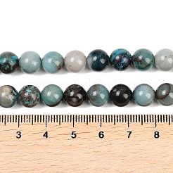 Natur Chrysokoll Perlen Stränge&nbsp;G-K405-B01-8mm