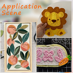 15 Stück Filzvlies&nbsp;DIY-SP0003-93N
