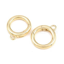 Anillos de puerta de resorte de latón&nbsp;KK-P353-16G