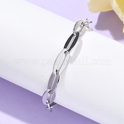 304 Edelstahl-Kabelkettenarmbänder für Damen&nbsp;BJEW-U038-01P