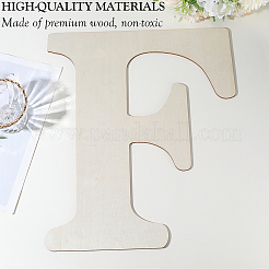 Buchstabe unfertige MDF-Platten&nbsp;WOOD-WH20012-008F