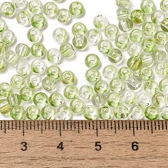 Perles rondes en verre de couleurs transparentes&nbsp;SEED-F006-05A-01