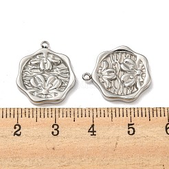Anlaufgeschützte Anhänger aus 304er Edelstahl&nbsp;STAS-L022-030P