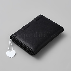 Portefeuilles en cuir PU texturé en forme de cœur&nbsp;ABAG-WH20013-21A