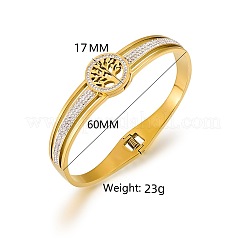 Braccialetti con cerniera in acciaio inossidabile da donna&nbsp;WGCD00D-01