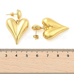 Ohrstecker aus 304 Edelstahl für Damen&nbsp;LS-EJEW-A125-41G