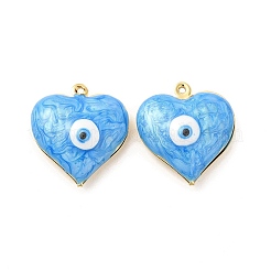 Pendentifs d'émail en laiton &nbsp;KK-E075-03G