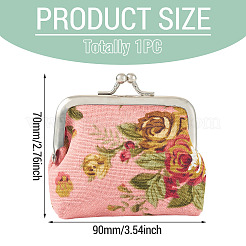 1 Stück trapezförmige Puppenhandtasche aus Segeltuch&nbsp;DOLL-TADJ0001-01A