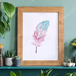 Wiederverwendbare Zeichenschablonen-Sets aus Kunststoff&nbsp;DIY-WH0172-311