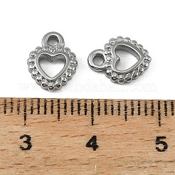 Breloques en acier inoxydable 304 pour la Saint-Valentin&nbsp;STAS-Z198-02P
