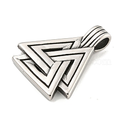 Wikinger-Anhänger aus chirurgischem Edelstahl 316&nbsp;STAS-E212-87AS