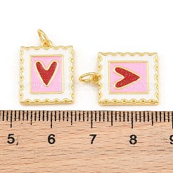 Pendentifs d'émail en laiton &nbsp;KK-CBA5CB0-26G