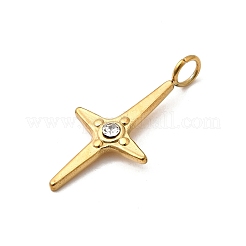 Strassanhänger aus Edelstahl 304&nbsp;STAS-B094-19G