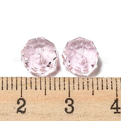 Perles de verre k9 transparentes&nbsp;GLAA-E048-01-26