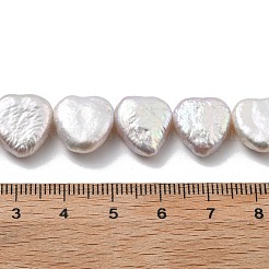 Natürliche Barock Keshi Perlen Stränge&nbsp;PEAR-P064-10B-01A