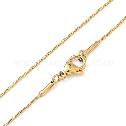 Collares de cadena Boston de acero inoxidable 304 con revestimiento iónico (IP)&nbsp;X-STAS-O053-15G-01