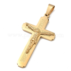 Grands pendentifs en acier inoxydable 304&nbsp;STAS-H256-02G