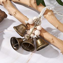 Campana colgante de hierro decoracion&nbsp;HJEW-JM02254