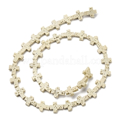 Fili di perle di roccia lavica sintetica&nbsp;G-B087-01A-05