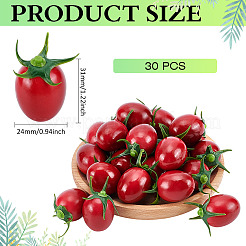 Simulation de tomate en plastique&nbsp;AJEW-WH0696-141