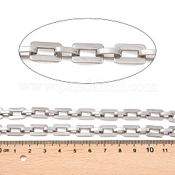 Rechteckige Gliederketten aus Edelstahl 201&nbsp;CHS-F024-03B-P