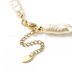 Collier et bracelet en perles d'imitation ABS et éclats de pierres précieuses mélangées naturelles&nbsp;SJEW-JS01242