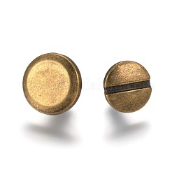 Rivets à vis en alliage&nbsp;PALLOY-WH0033-01AB