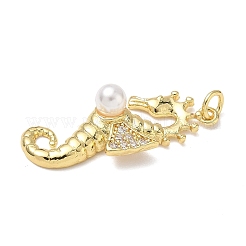 Pendentifs en laiton avec zircone cubique&nbsp;KK-L253-26G-02