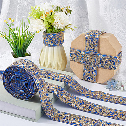Ruban en polyester de style ethnique pour la décoration de couture&nbsp;OCOR-WH20007-26B