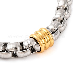 304 Edelstahl-Boxkettenarmbänder für Damen&nbsp;LS-BJEW-G711-05GP