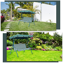 Oxford-Stoff-Streifen-Outdoor-Schaukelabdeckung&nbsp;AJEW-WH20816-213A