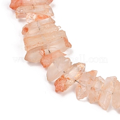 Crackle naturale perle di quarzo fili&nbsp;G-R012-B06-01