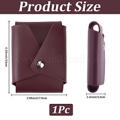 Rechteckige Tasche aus PU-Leder&nbsp;AJEW-CL0005-69A