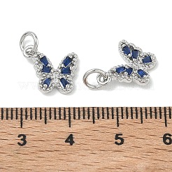 Pendentifs en laiton Shegrace pavés de zirconiums cubiques transparents&nbsp;XGRQ3Q851-628P-E