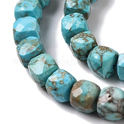 Fili di perline howlite naturale&nbsp;G-G001-B02-02