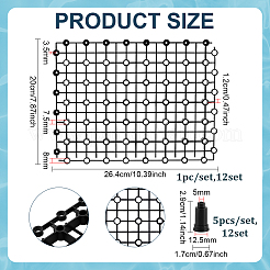 Tablero aislante de plástico PP para fondo de pecera&nbsp;FIND-WH0521-191A