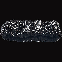 Copertura per specchietto retrovisore auto in strass e poliestere&nbsp;FIND-WH20019-250B