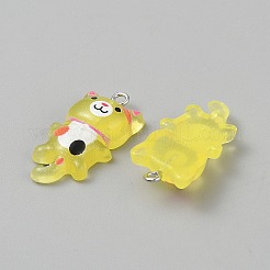 Pendentifs lumineux en résine transparente&nbsp;FIND-CJC0437-029P-05