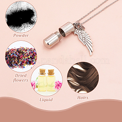 6 collier à chaîne en acier inoxydable 304&nbsp;NJEW-NB00007
