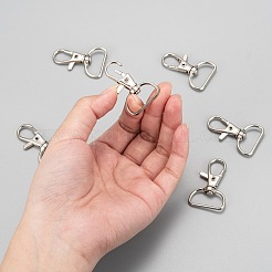 Anneaux pivotants en alliage de zinc fermoirs à pince de homard&nbsp;E341-8