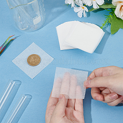 500 Stück quadratisches Transparentpapier&nbsp;DIY-WH0750-227B
