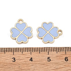 Pendentifs d'émail en alliage&nbsp;ENAM-G235-07G-02