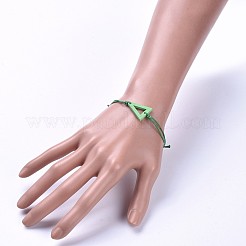 Bracelets réglables en cordon de coton ciré&nbsp;BJEW-JB04292-02