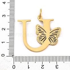 Pendentifs en acier inoxydable avec placage ionique (IP) 201&nbsp;STAS-N103-184G-U