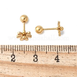 Boucles d'oreilles à tige en acier inoxydable 304&nbsp;EJEW-E603-01A-G