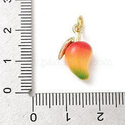 Pendentifs d'émail en laiton &nbsp;KK-H523-01F-G01