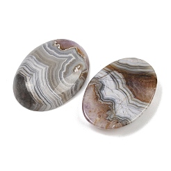 Colgantes de ágata con encaje de amatista natural&nbsp;G-A244-12B-02