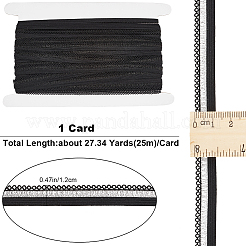 25 m de fil de pêche tricoté en nylon avec bordure en dentelle élastique&nbsp;OCOR-GF0003-74B